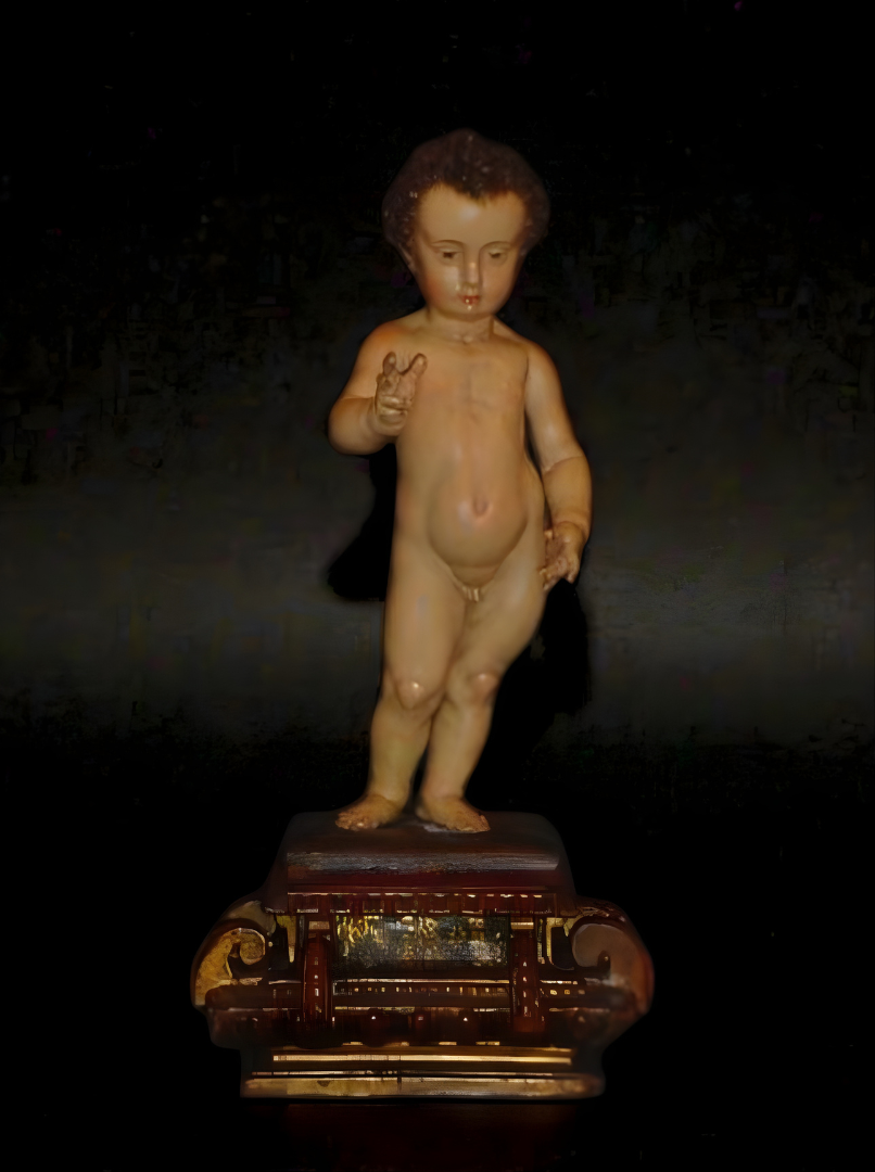 ESCULTURA niño dios